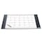 Dacasso Rustic Black Leather Desk Pad w/ 2022 Calendar Insert, 34 x 20 PR-1250 - alternate 1